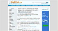 Desktop Screenshot of mallweb.ro